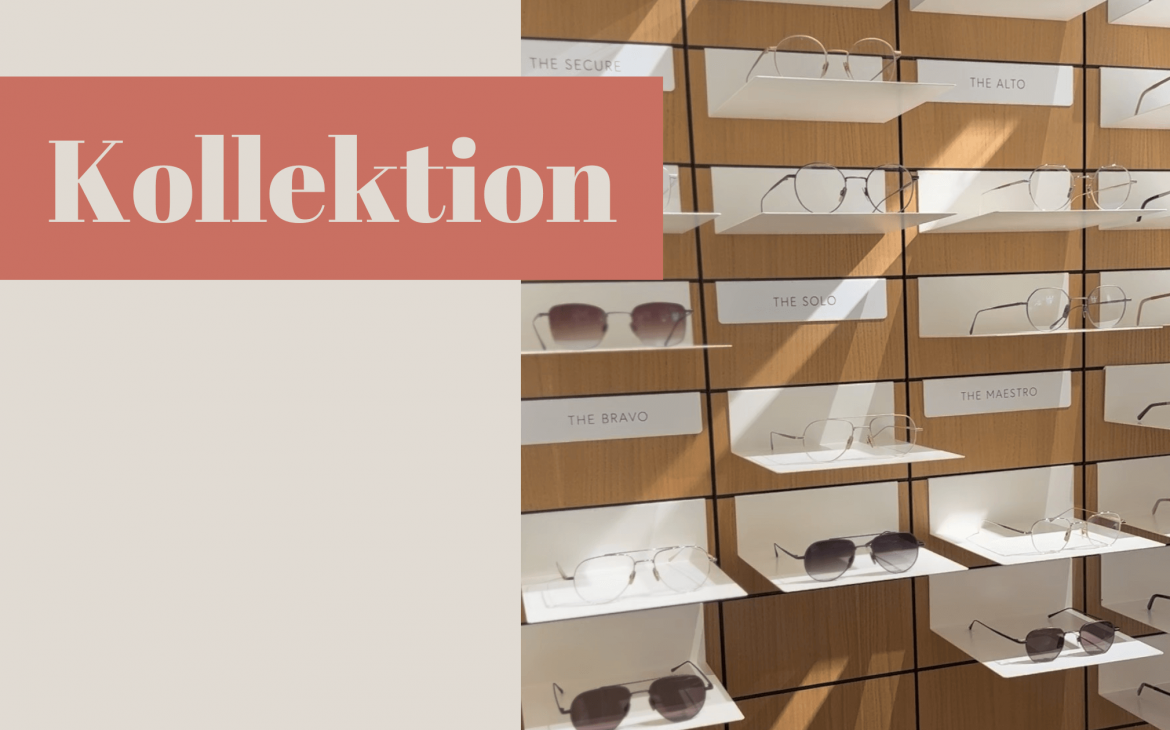 Auswahl nachhaltiger Brillen von VIU – klare Linien, handgefertigte Modelle, modernes Design